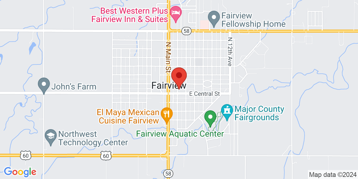 Map of Fairview City Library